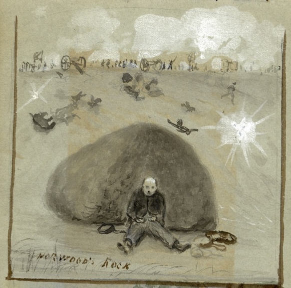 Norwood's Rock- Holland sketch